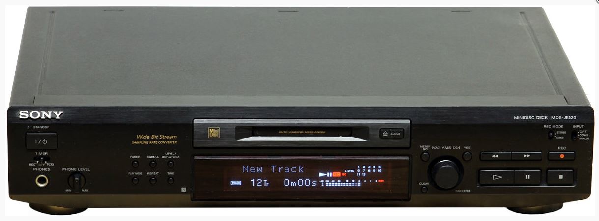 MINIDISCRECORDER - SONY MDS-JE520-image