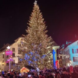 Tetra Tech Veranstaltungstechnik AG_Referenzen_Tannenbaum Beleuchtung_Rathausplatz Thun