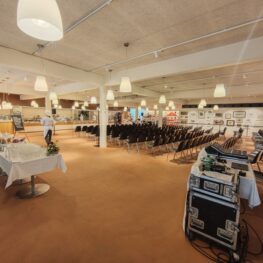 Tetra Tech Veranstaltungstechnik AG Referenzen 100 Geburtstag Jean Tinguely Jubilaeumsdose Einweihung Kambly Trubschachen